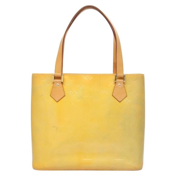 LOUIS VUITTON Monogram Vernis Houston Hand Bag Gris M91053 - Picture 13 of 16